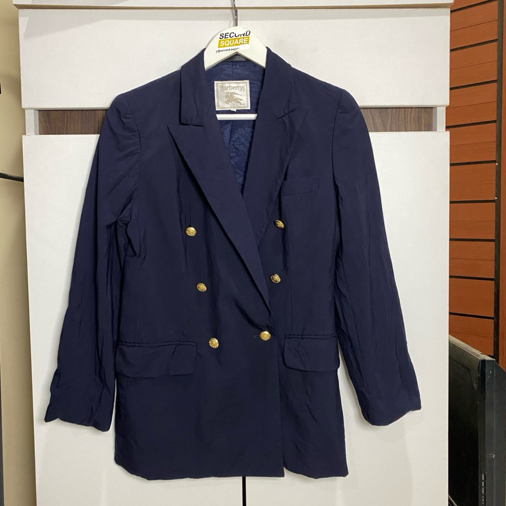 AUTHENTIC BURBERRYS VINTAGE DOUBLE BREASTED BLAZER SIZE MEDIUM