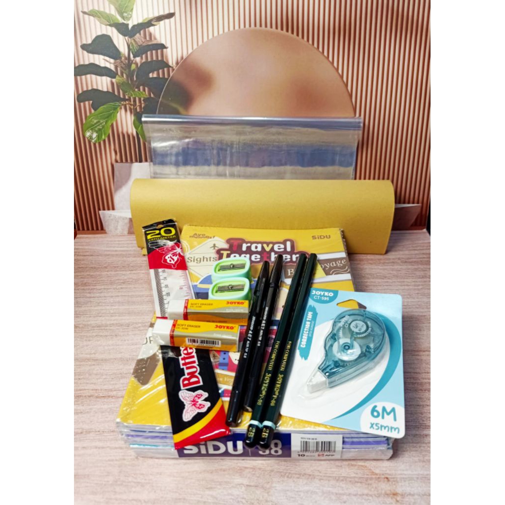 PERLENGKAPAN ANAK SEKOLAH PAKET LENGKAP/PAKET LENGKAP ALAT TULIS PERLENGKAPAN ANAK SEKOLAH/PAKET LEN