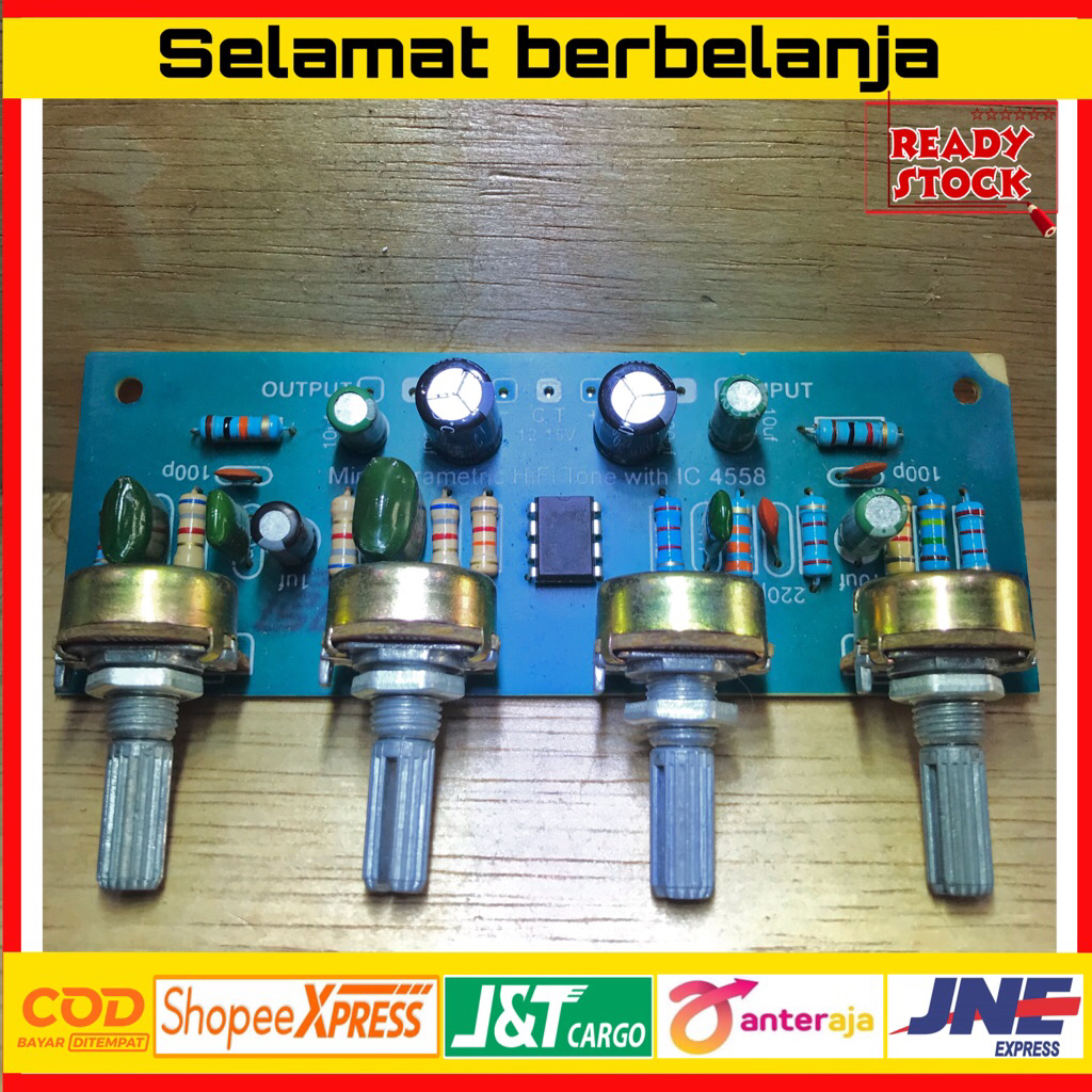 Kit tone control parametrik mono Hifi