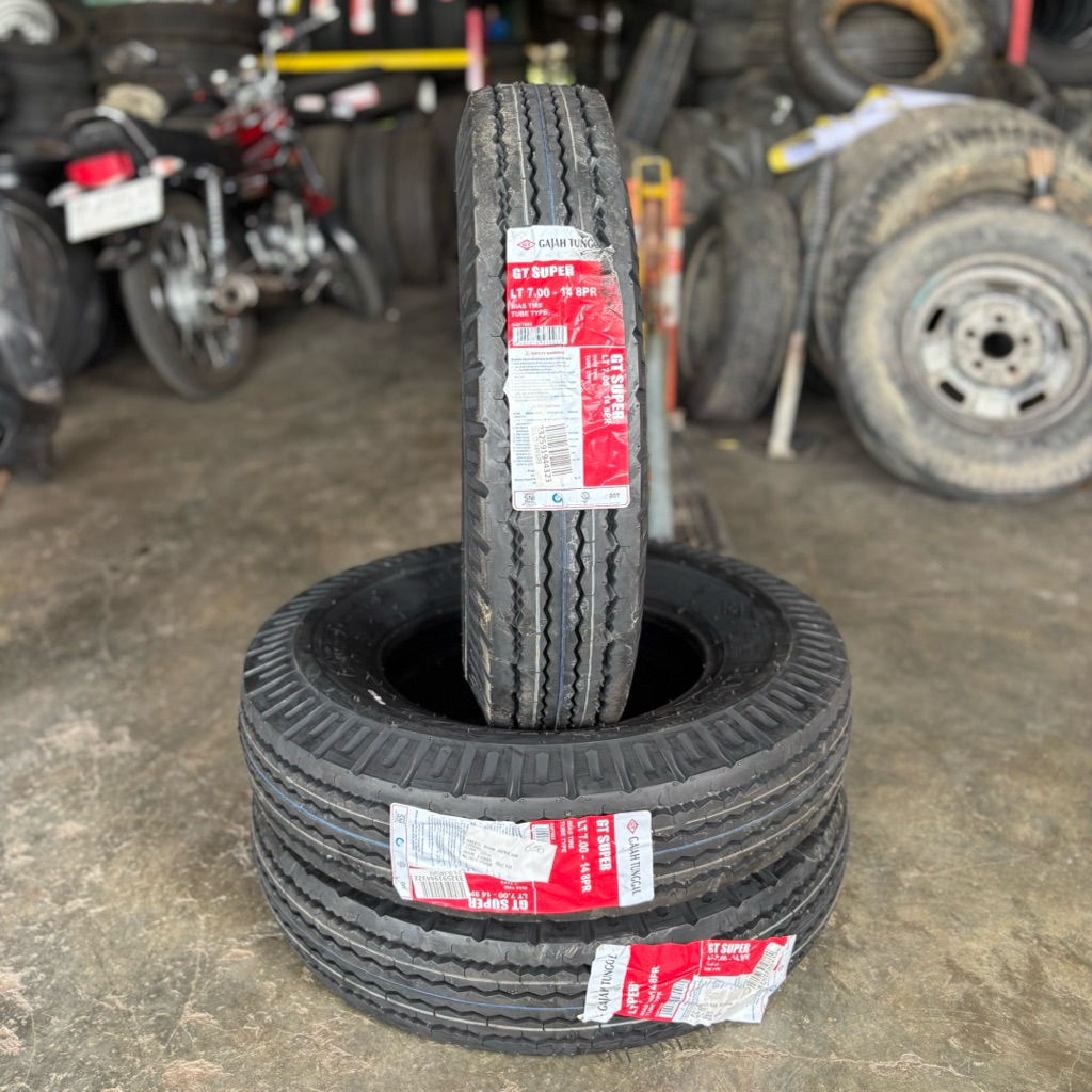 BAN MOBIL GAJAH TUNGGAL 700 14 BAN MOBIL GT STANDART L300 BAN MOBIL BIAS BAN MOBIL 700 14 8PR