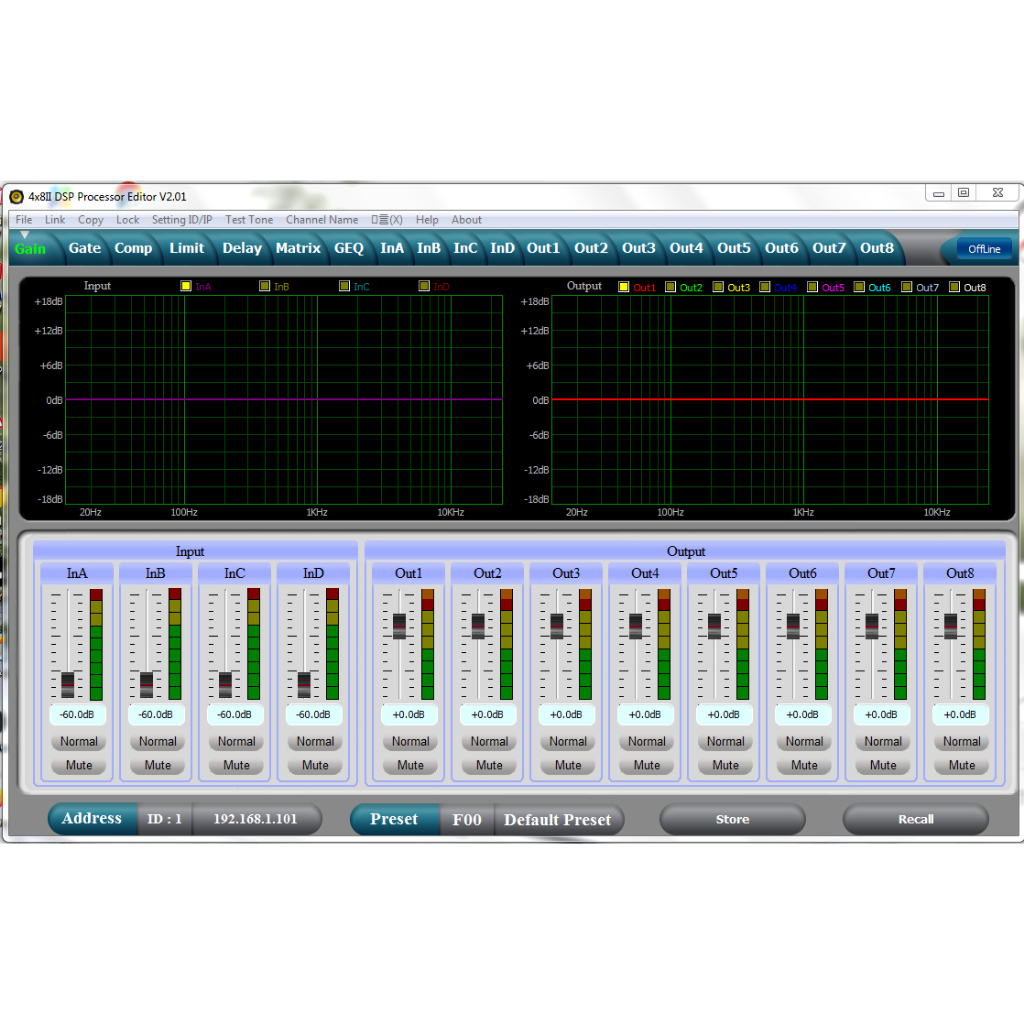 SPL AUDIO software DLMS DP480