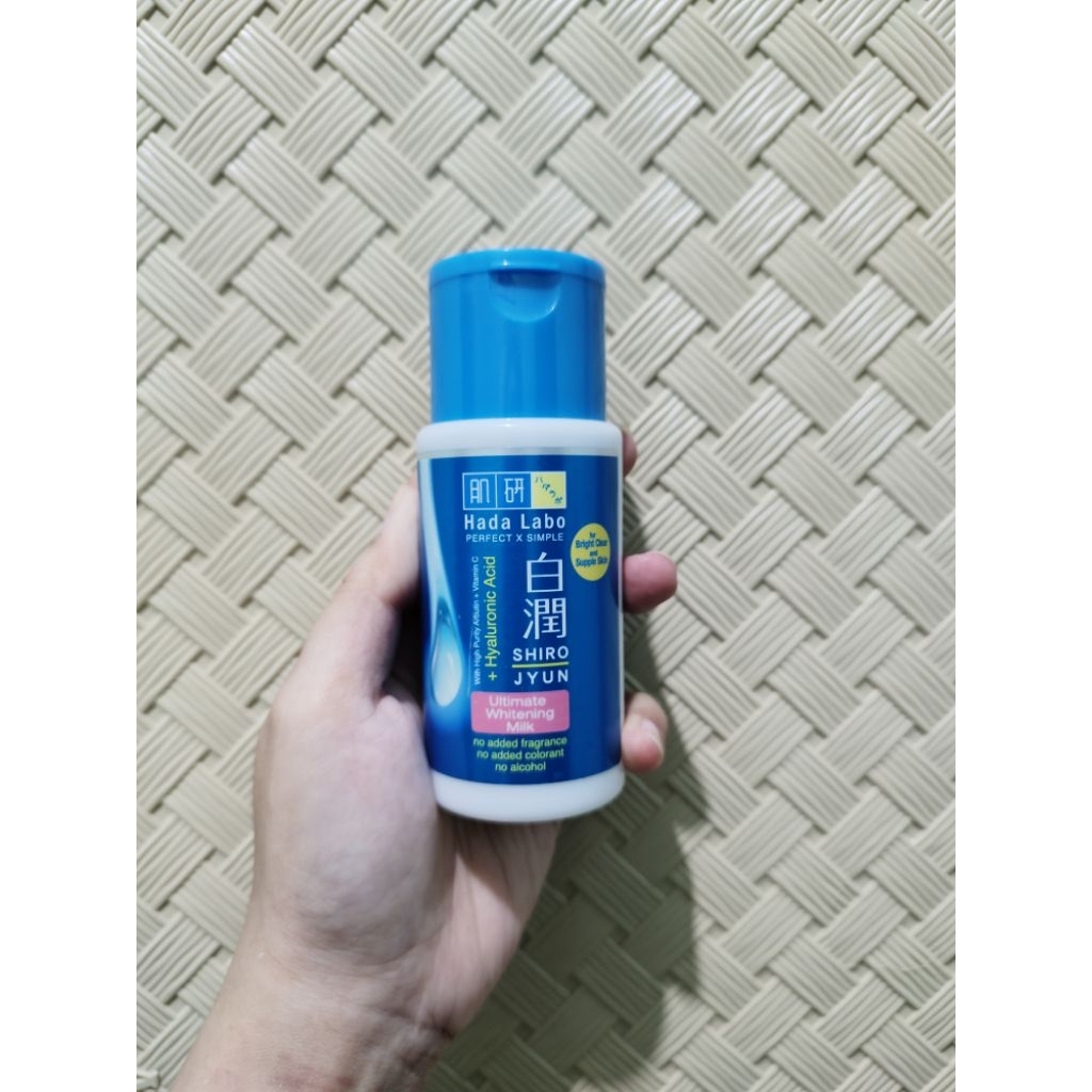 [PRELOVED] HADALABO Shirojyun Ultimate Whitening Milk (Moisturizer)