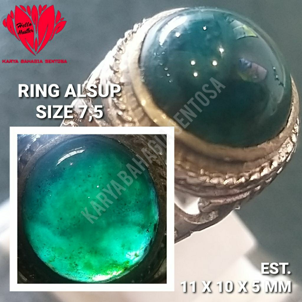 Batu Permata Nusantara Gem Silica From Indonesia BACAN TANAH HITAM Full Kristal Serat Halus Size Kan