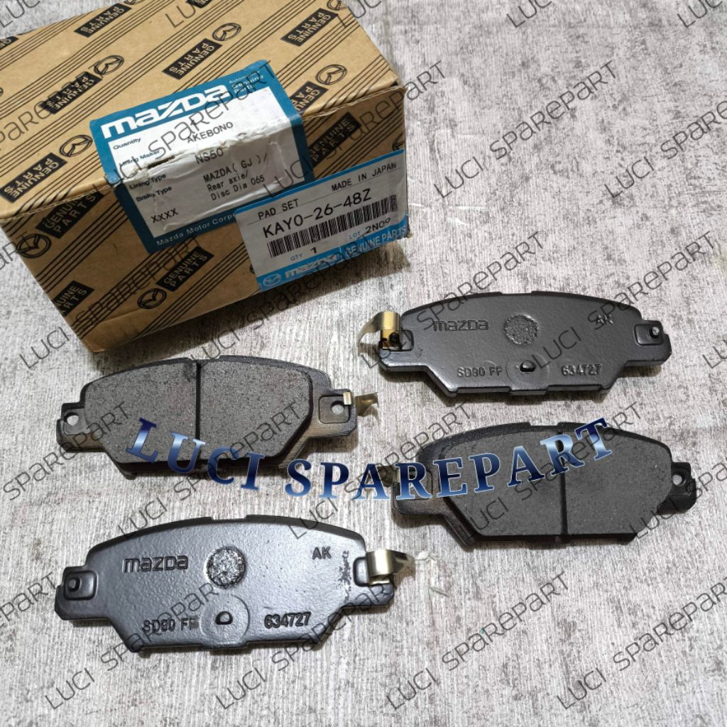Brake Pad Kampas Rem Belakang Mazda CX5 CX 5 CX-5 Original