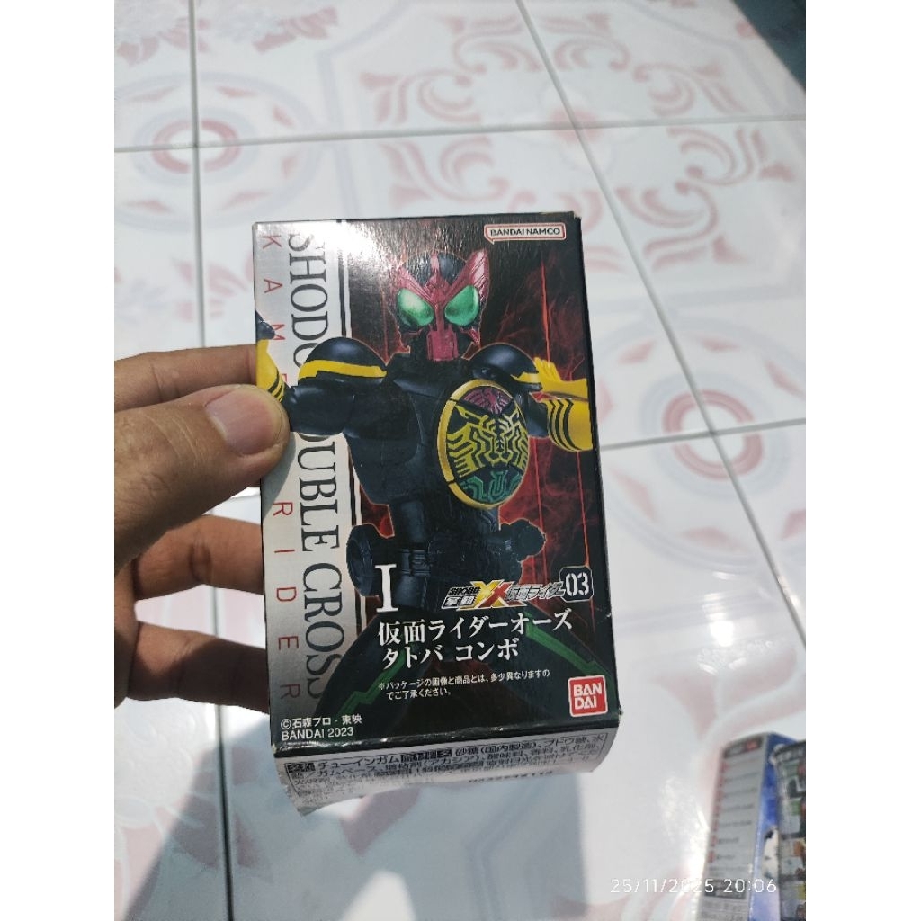 Shodo double cross xx kamen rider ooo tatoba combo original sodo sho do so do ori