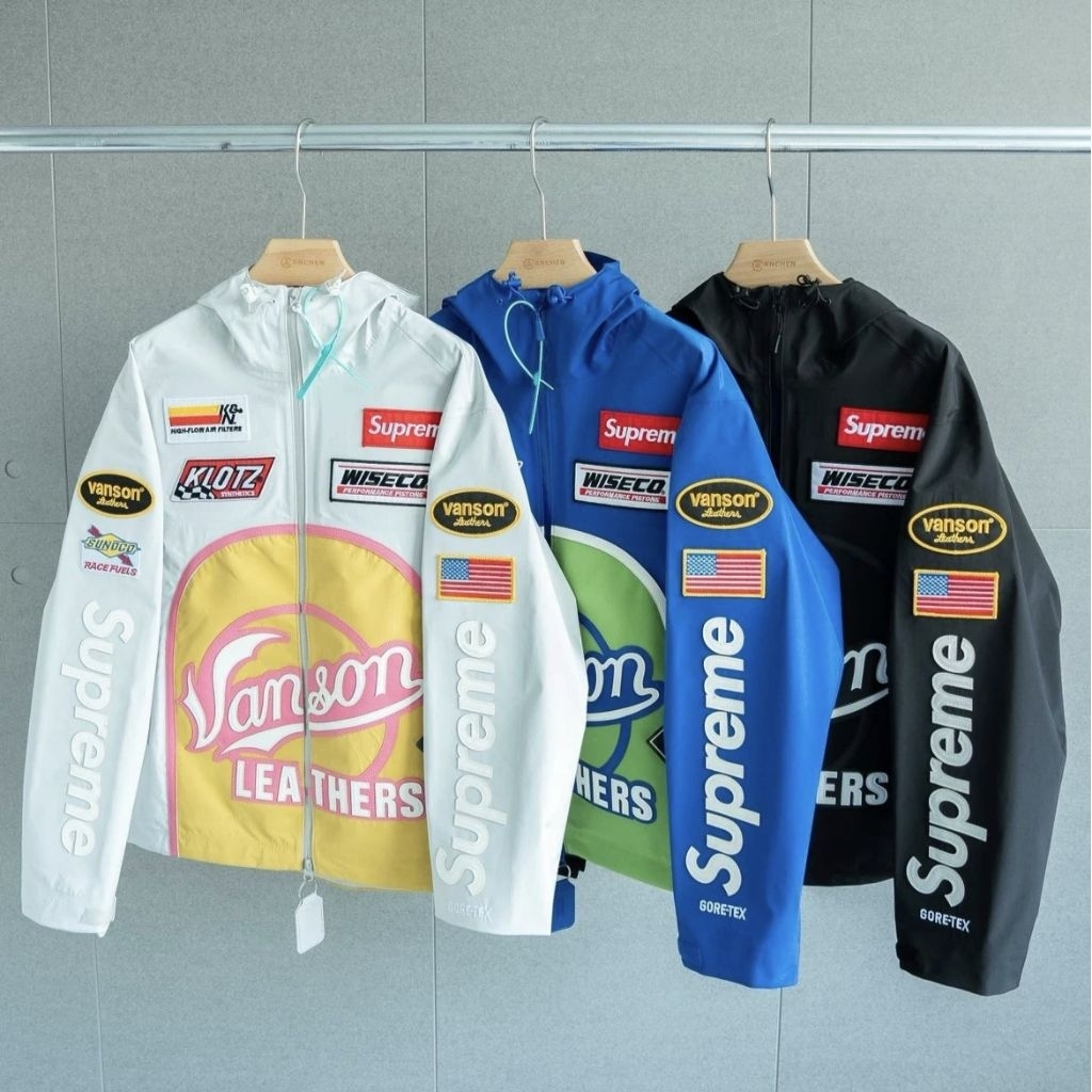 Sup x Vanson Leathers GORE-TEX Shell Jacket