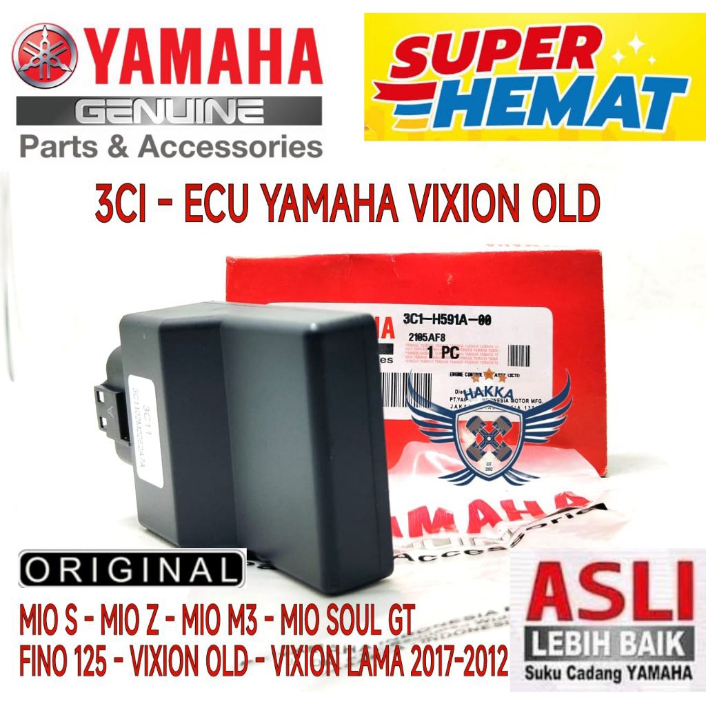3C1 ECU ASLI YAMAHA MIO S,ECU ASLI YAMAHA MIO Z,ECU ASLI YAMAHA MIO SOUL GT,ECU ASLI YAMAHA VIXION O