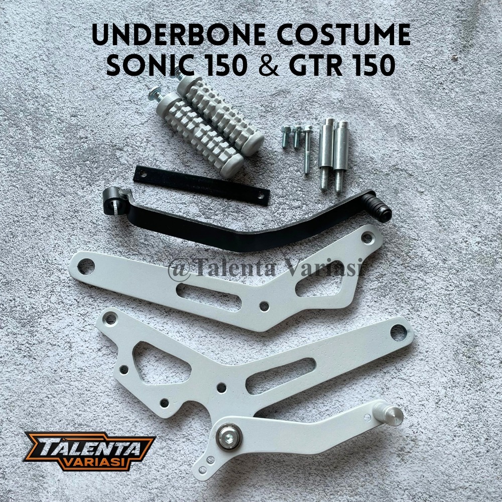 Underbone Sonic 150R & GTR 150R UB Sonic & GTR Bahan Plat Besi