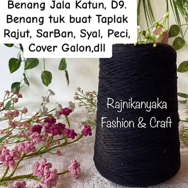 Benang Rajut Jala katun/benang rajut Jala/benang Jala , 500gr