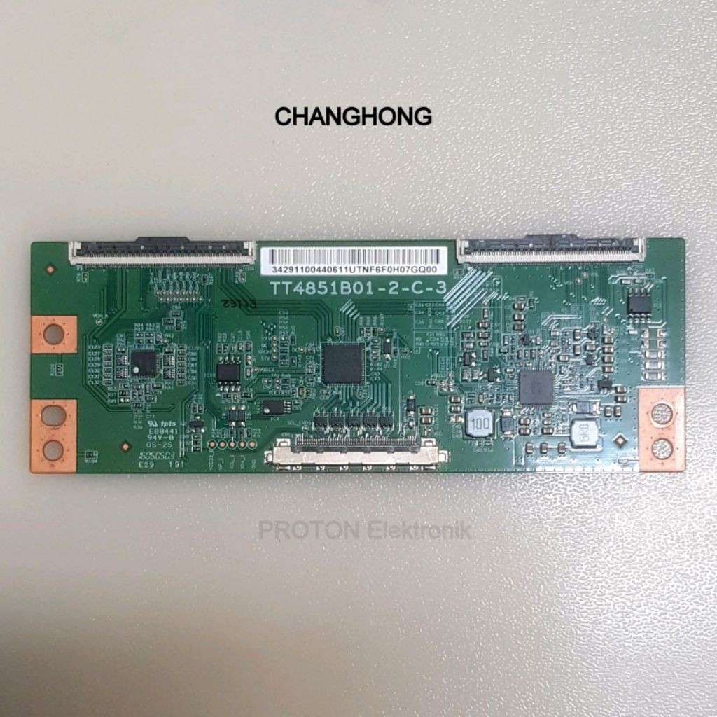 Tikon layar TV 49" TT4851B01-2-C-3 LCD panel Timing Control Board Toshiba 49L2600 Tcon CHANGHONG 50E