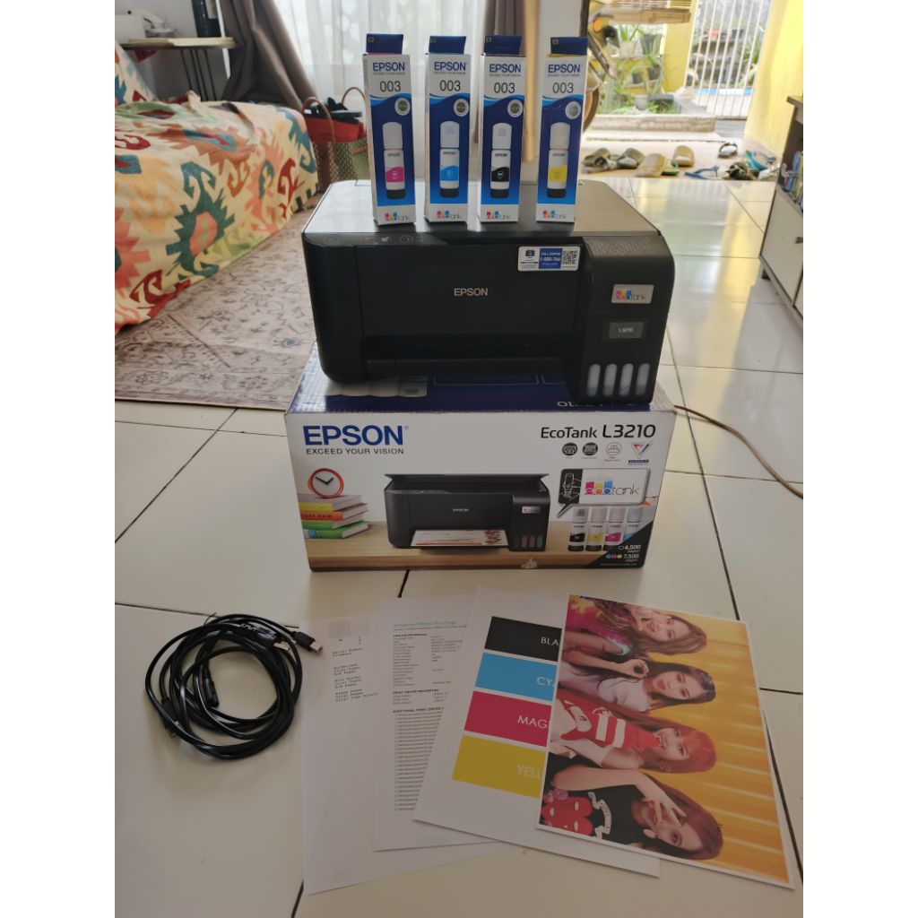 Printer Scanner Epson L3210 bekas / second normal