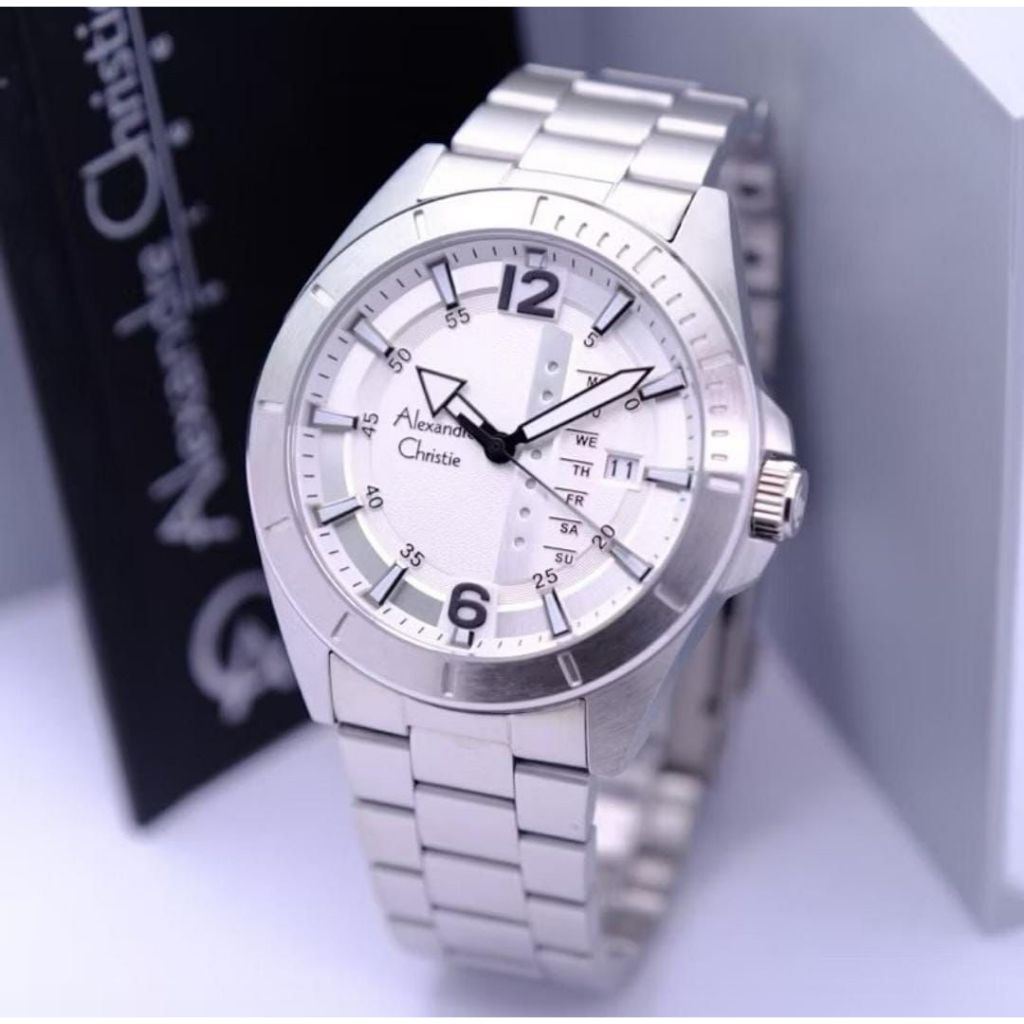 JAM TANGAN PRIA ALEXANDRE CHRISTIE AC6535 AC 6535 ORIGINAL GARANSI RESMI 1 TAHUN