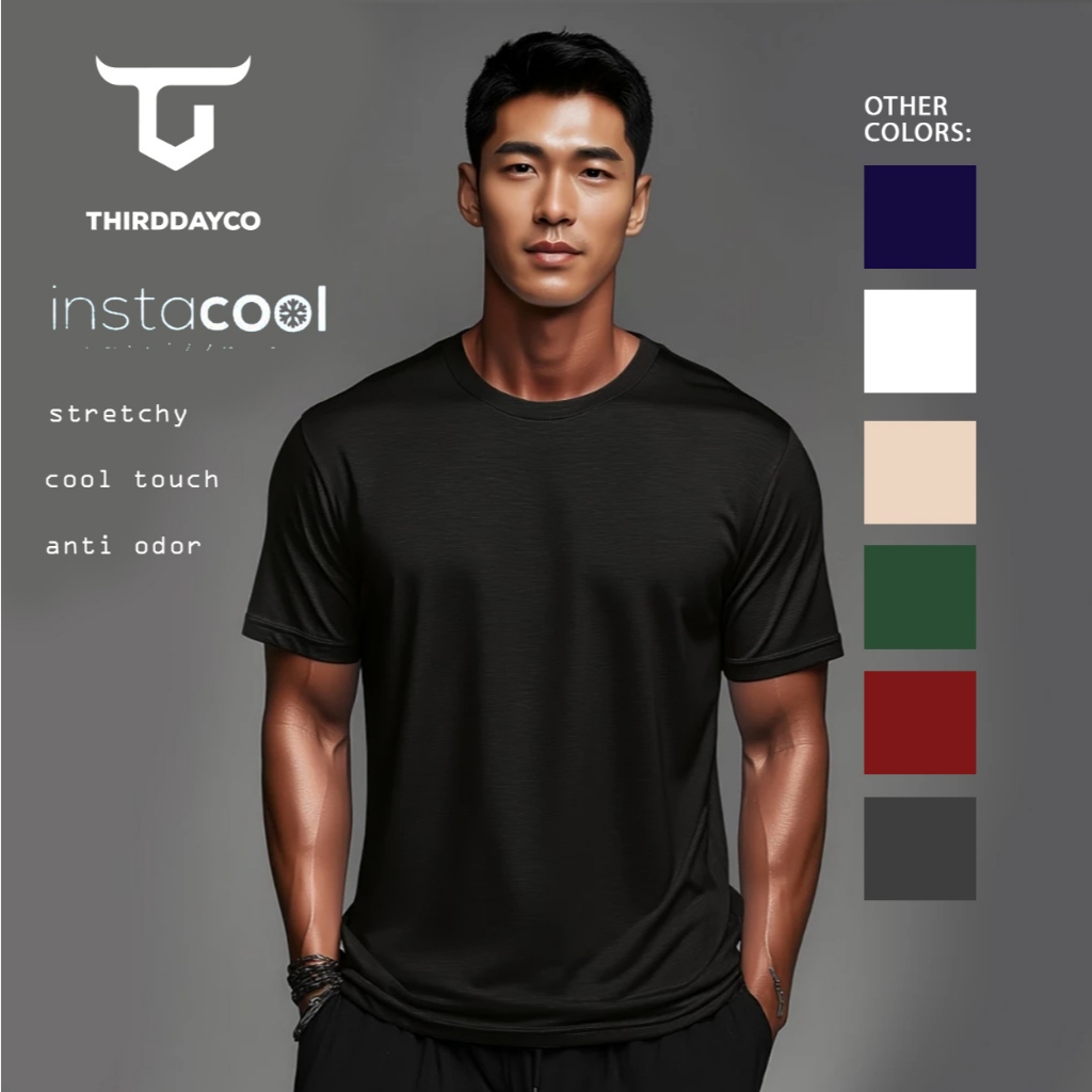 Third Day Kaos Distro Polos Pria Hitam MTI30 Navy MTH83 Putih MTI74 Beige MTM27 Kuning MTL86 Hijau M