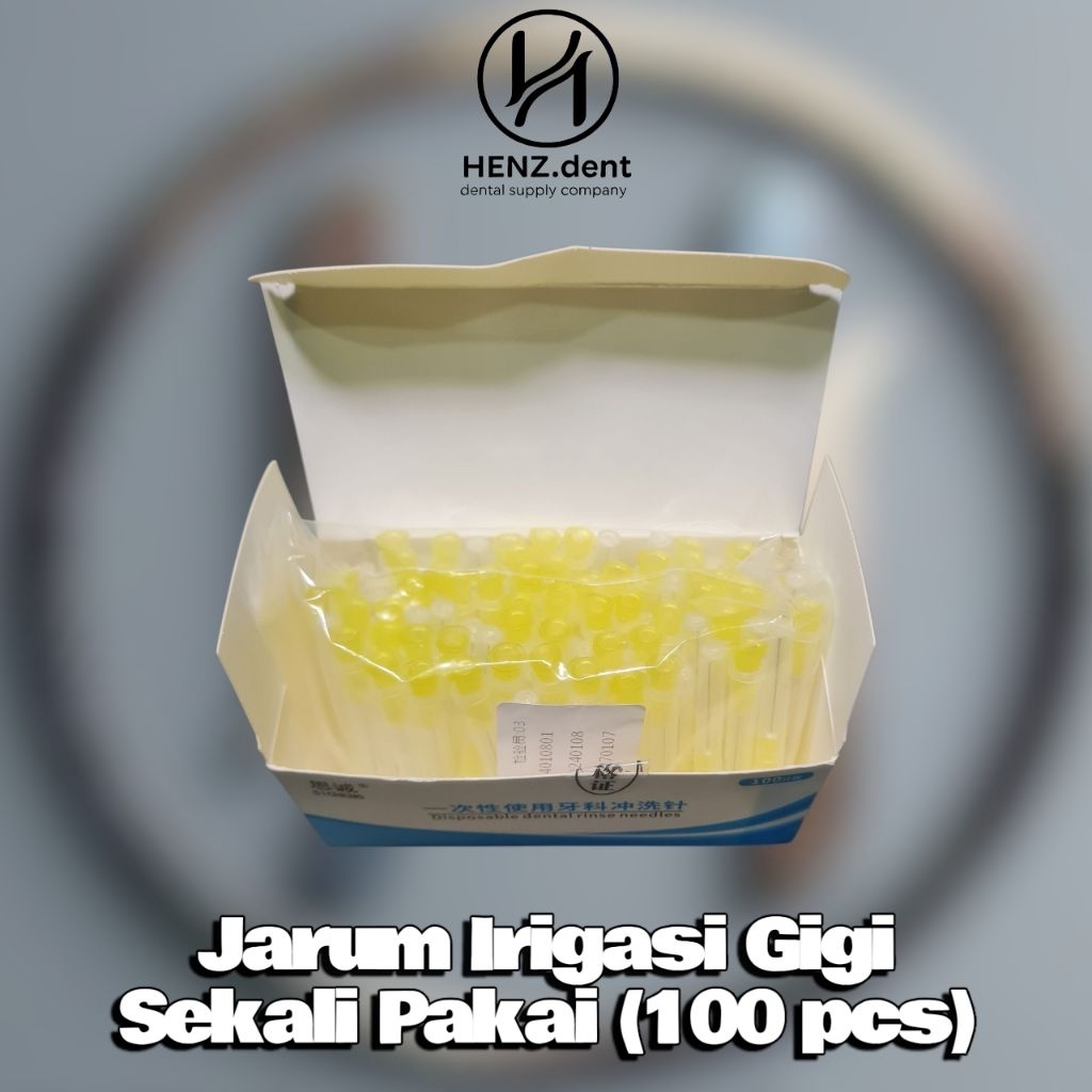 Jarum Irigasi Gigi Sekali Pakai (100 pcs) Dental