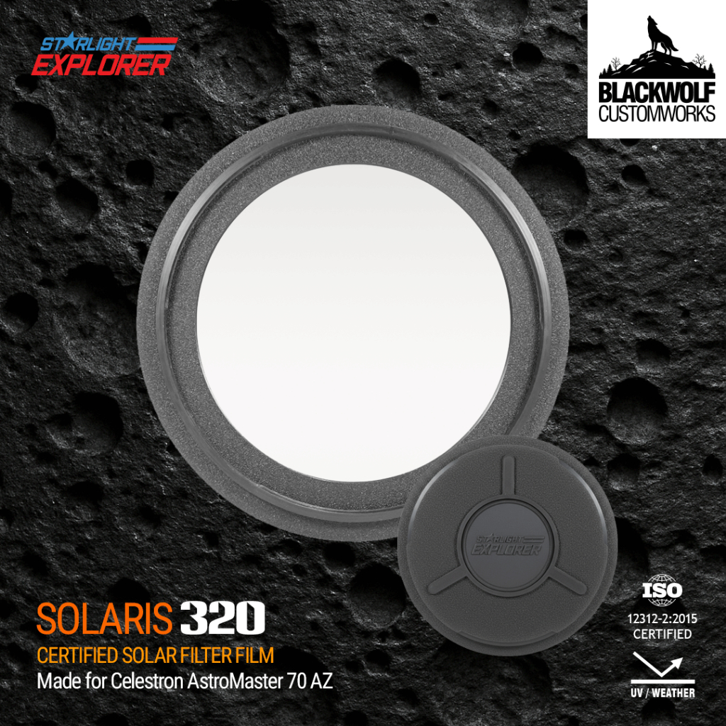Starlight Explorer Solaris 320 Solar Filter Teleskop Celestron AstroMaster 70 AZ