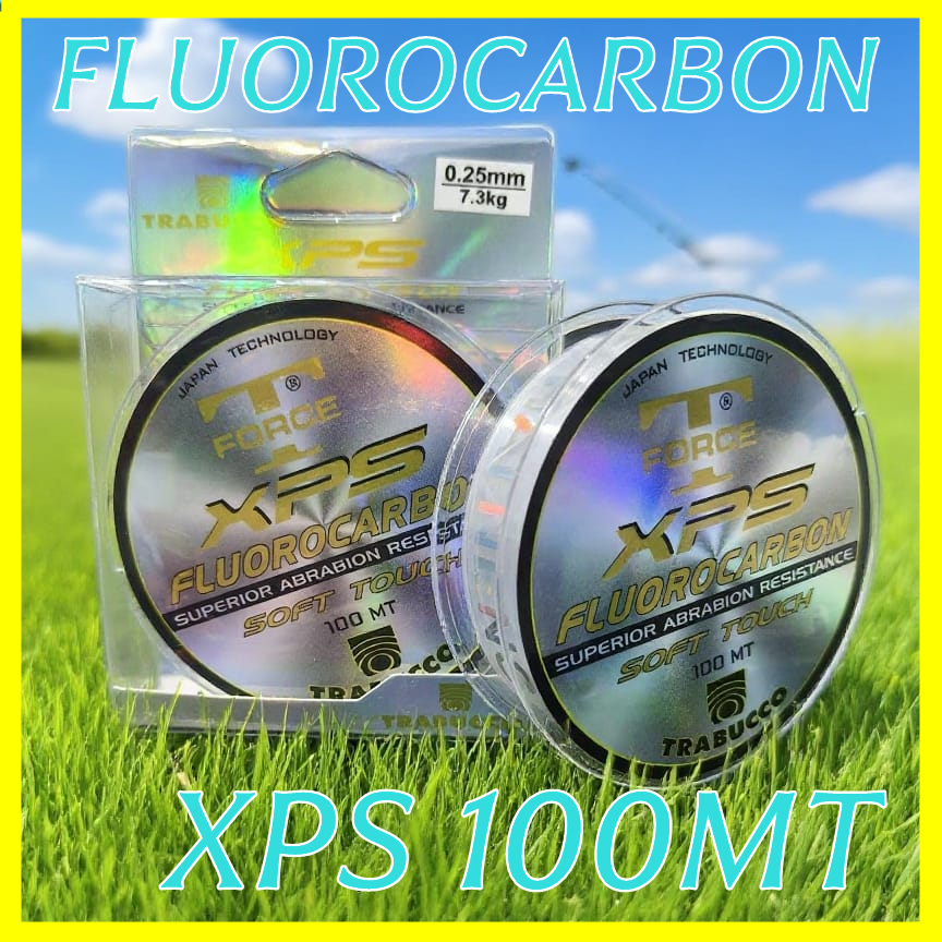 Senar Pancing Leader XPS FLUOROCARBON 100M FORCE 0.16MM-0.60MM