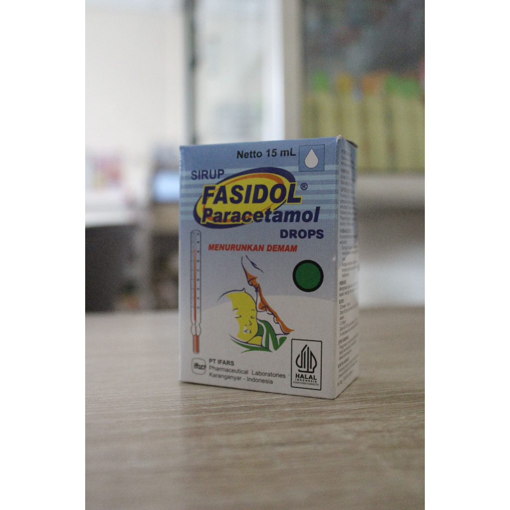 Fasidol Drops Paracetamol Obat Penurun Demam Bayi