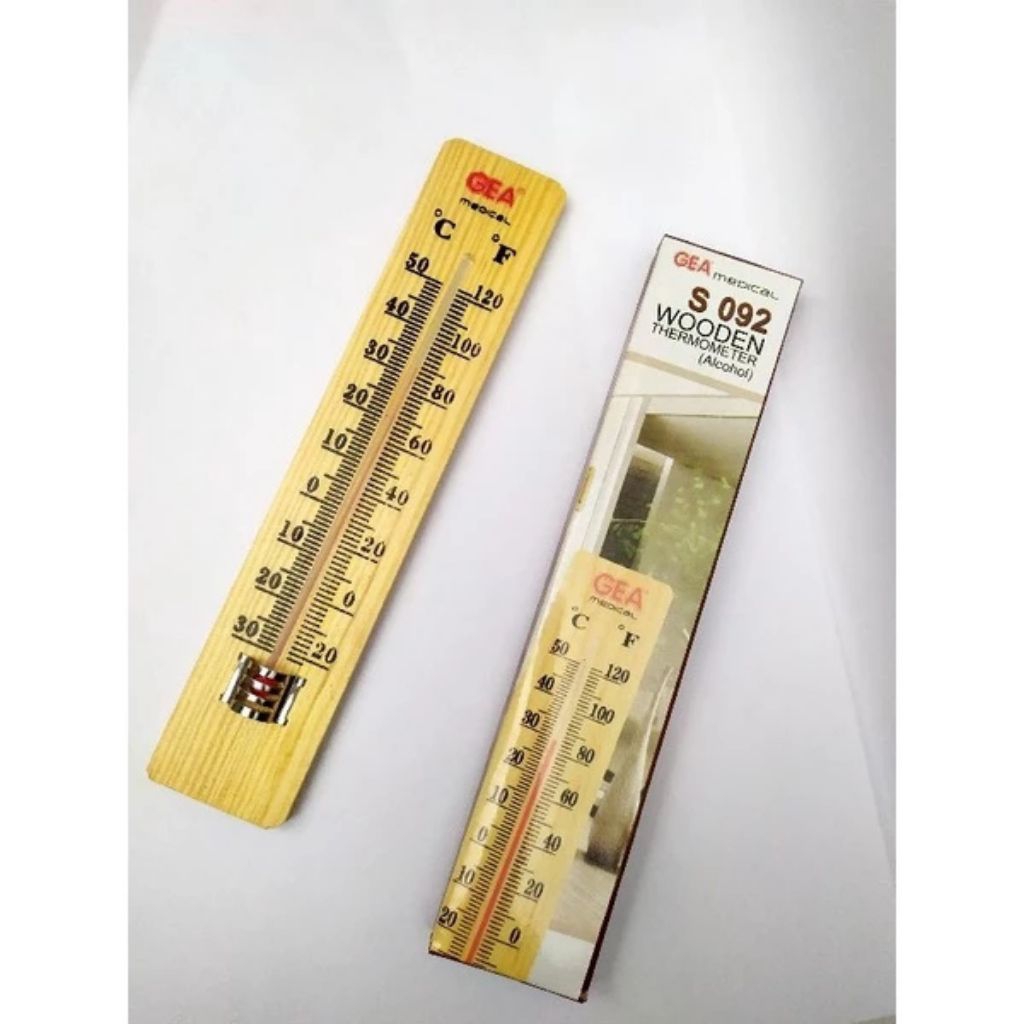 Thermometer Ruang Kayu