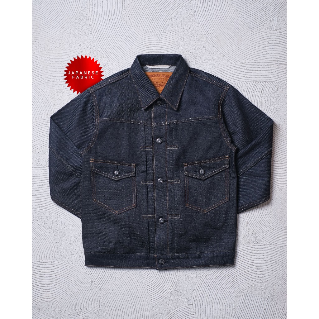 WINGMAN DENIM - GACHIRIN INDIGO 12.5oz | TYPE II JACKET