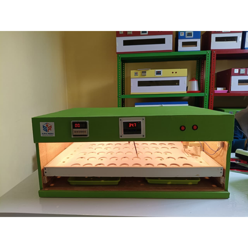 Mesin penetas telur full otomatis kapasitas 50 butir telur ayam burung bebek