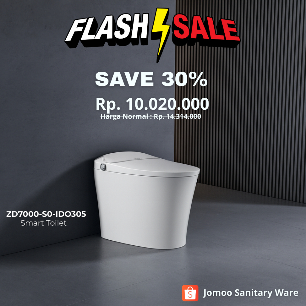 JOMOO Smart Toilet / Kloset Duduk Automatic ZD7000-S0-IDO305