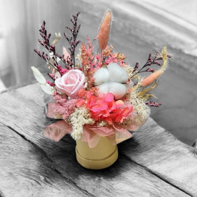 Mini Bloombox Bloom Box Dried flower / bloombox Bloom box bunga kering / bloombox bloom box dried fl