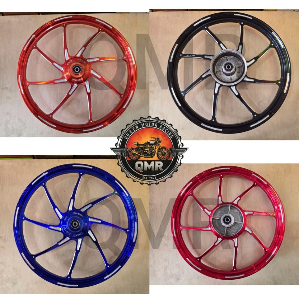 terbaru velg velak m8 delkevic dnd new series cnc palang 8 mx old jupiter z uk140/160 fizr 140/160 m