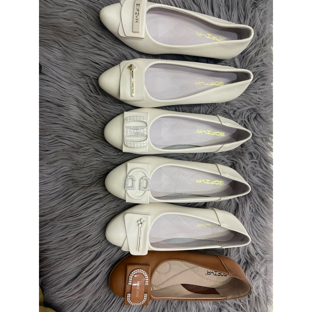 sepatu sofiya hak / sampan premium