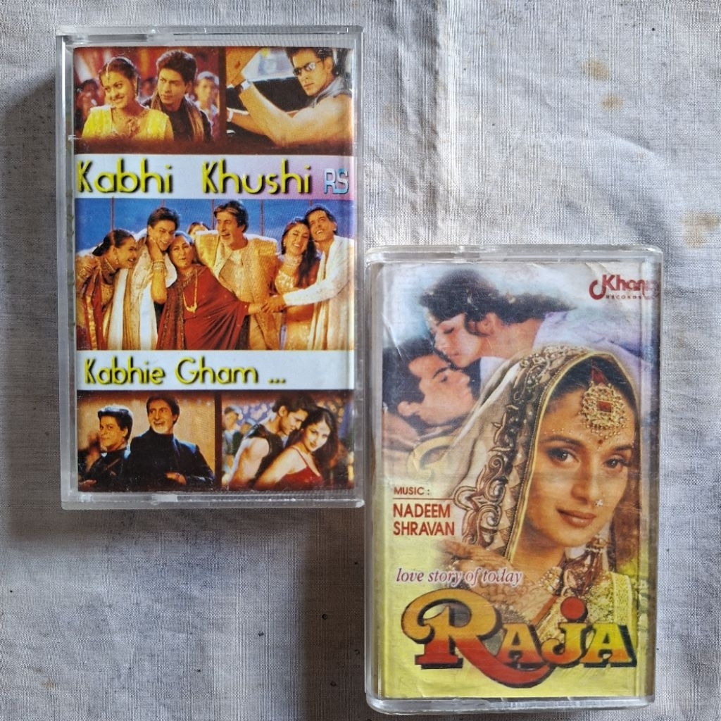 Kaset pita india raja & kabhi khushi kabhie gham