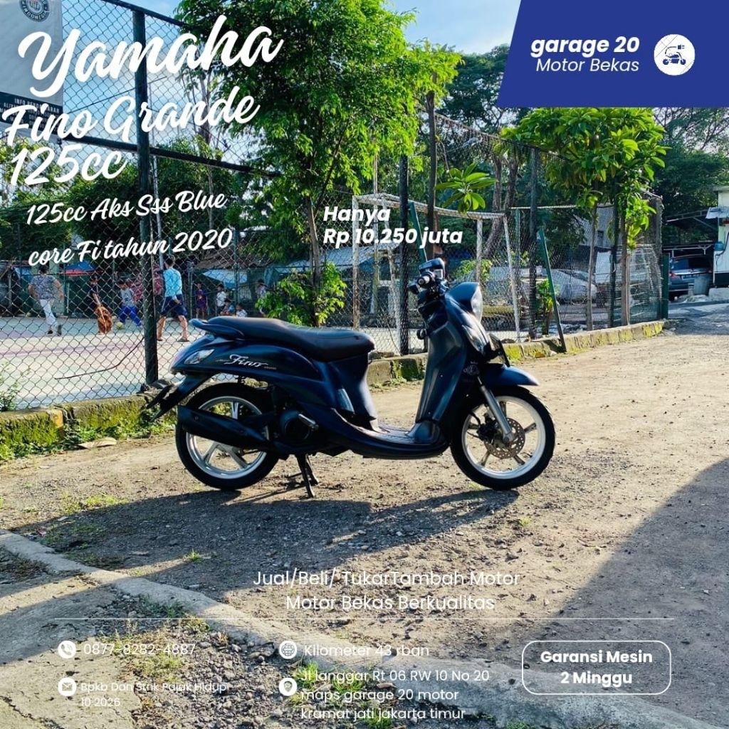 yamaha Fino grande 125cc bluecore fi 2020