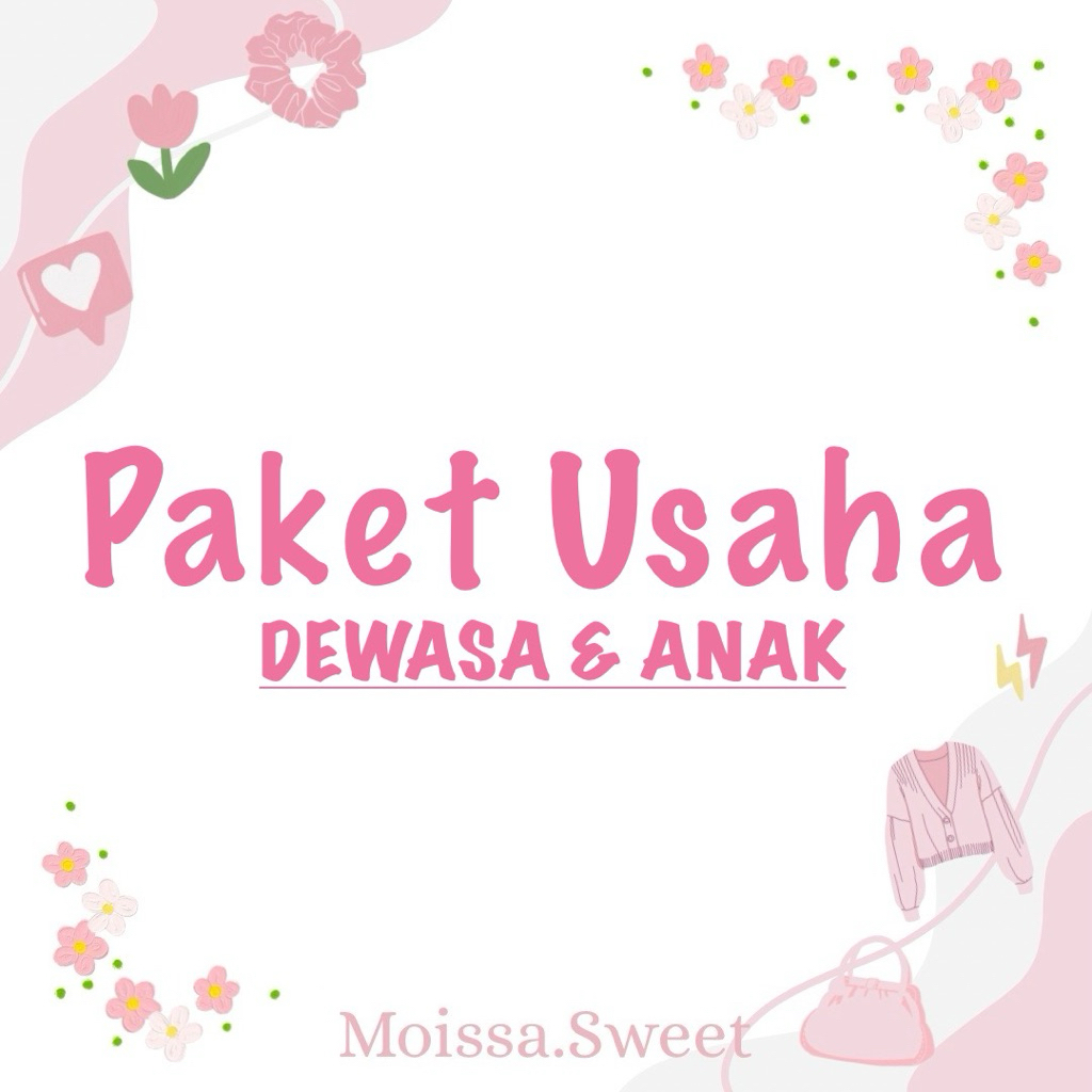 Paket Usaha Baju Dewasa & Anak