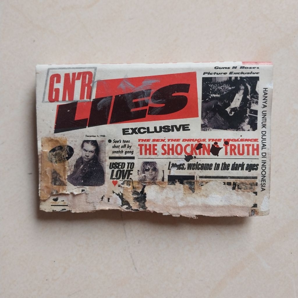 KASET GUNS N ROSES ALBUM LIES