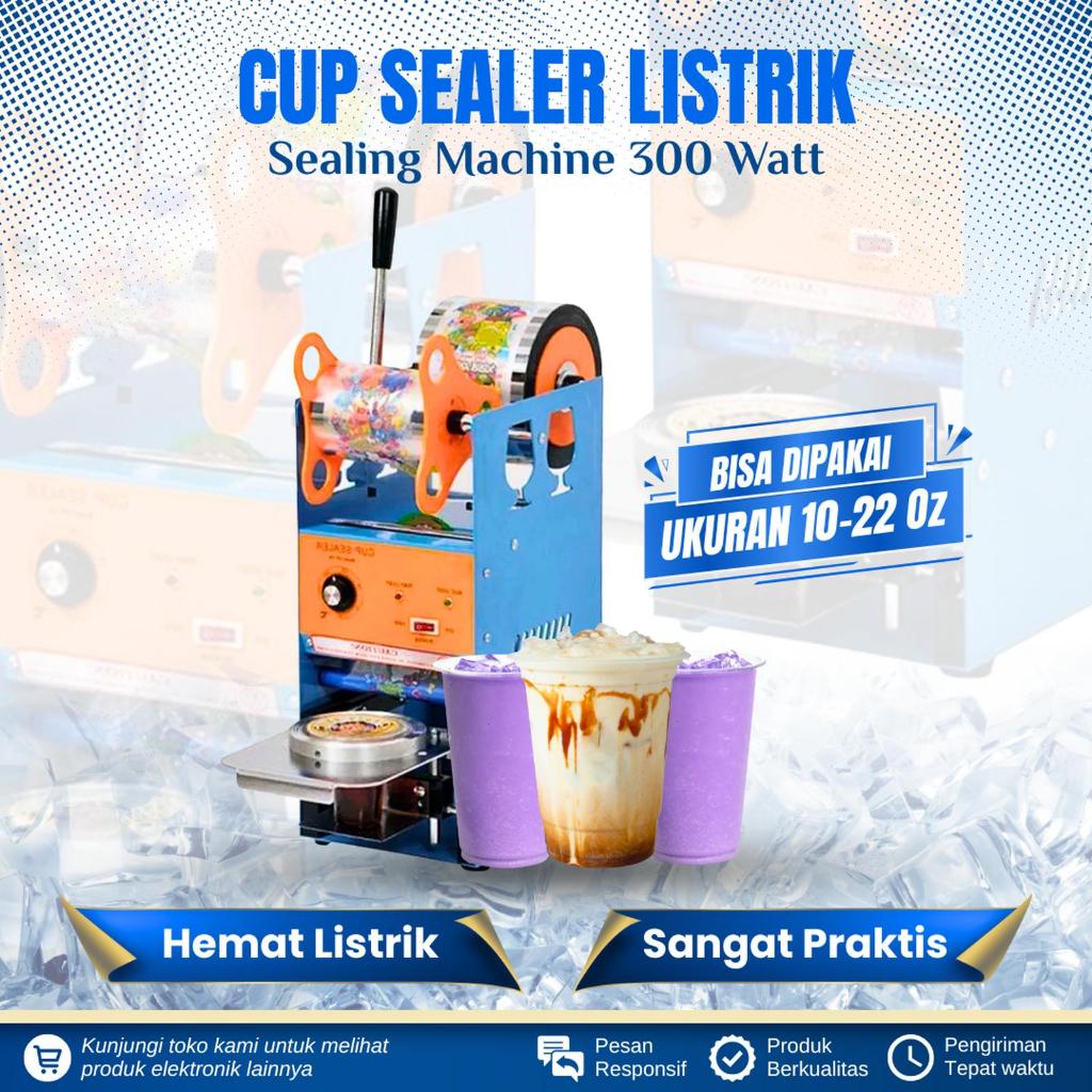 MESIN CUP SEALER MESIN PRES GELAS PLASTIK MANUAL LOW WATT SEALING MACHINE ALAT PRES GELAS PLASTIK
