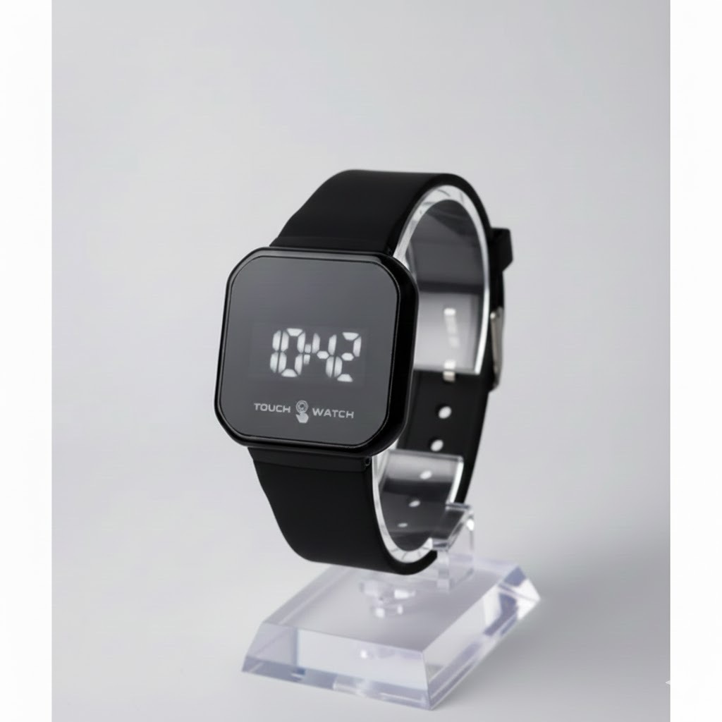 jam tangan anak laki laki digital led touchscreen anti air