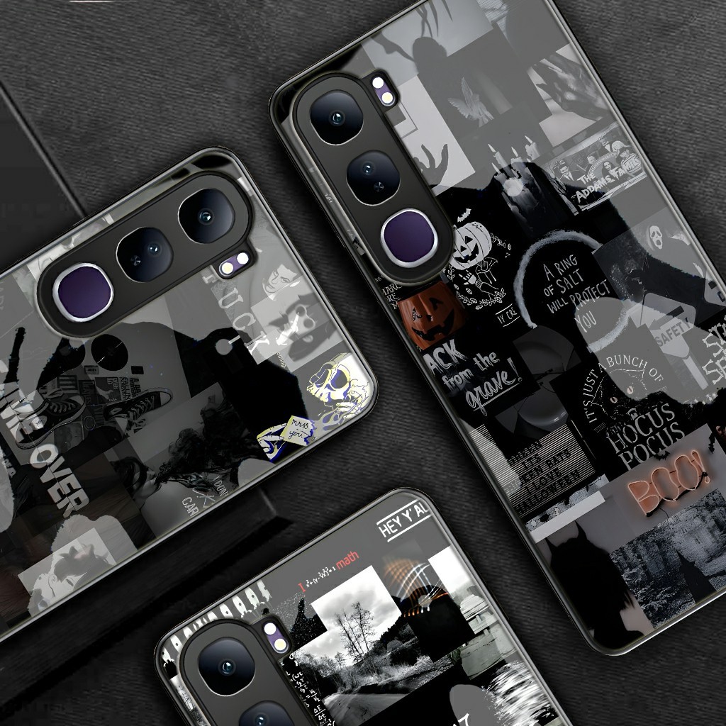 Softcase Glass Kaca Vivo Y21D Terbaru 2025 [FC13] Case Vivo Y21D - Casing  Handphone Vivo Y21D - Pel