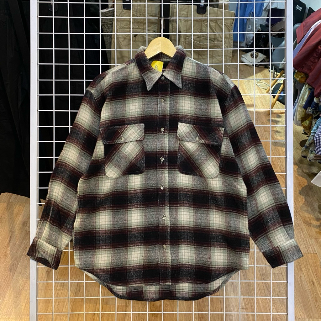 Out Port Wool Outer Flannel Shirt