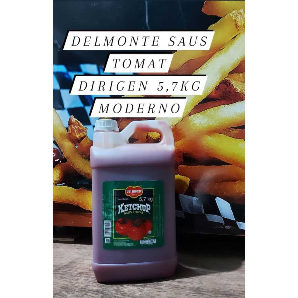 Delmonte tomat Derigen 5,7 Kg - Delmonte saus tomat 5,7kg