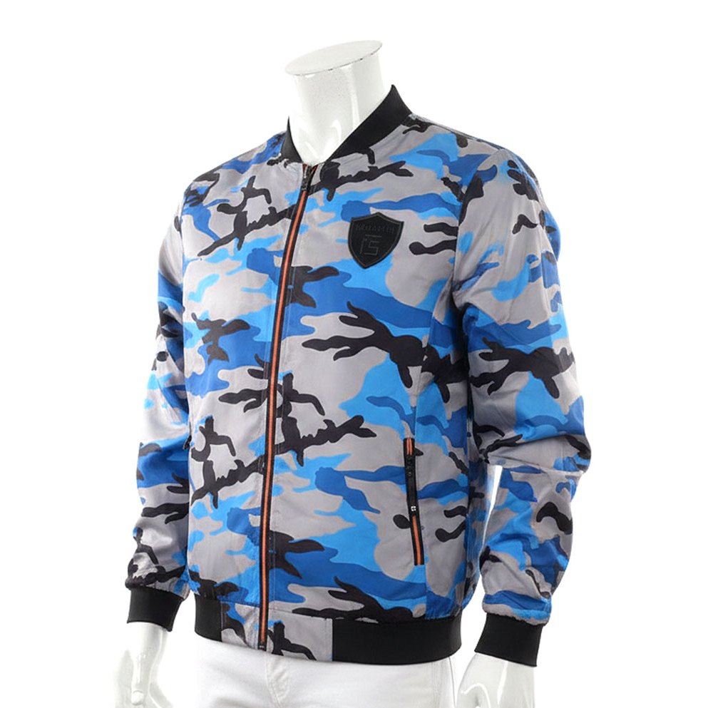 Jaket Loreng Motif Army