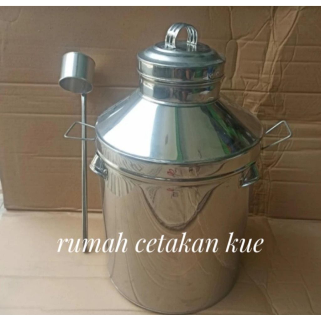 dandang bajigur stainless/dandang skuteng wedang jahe