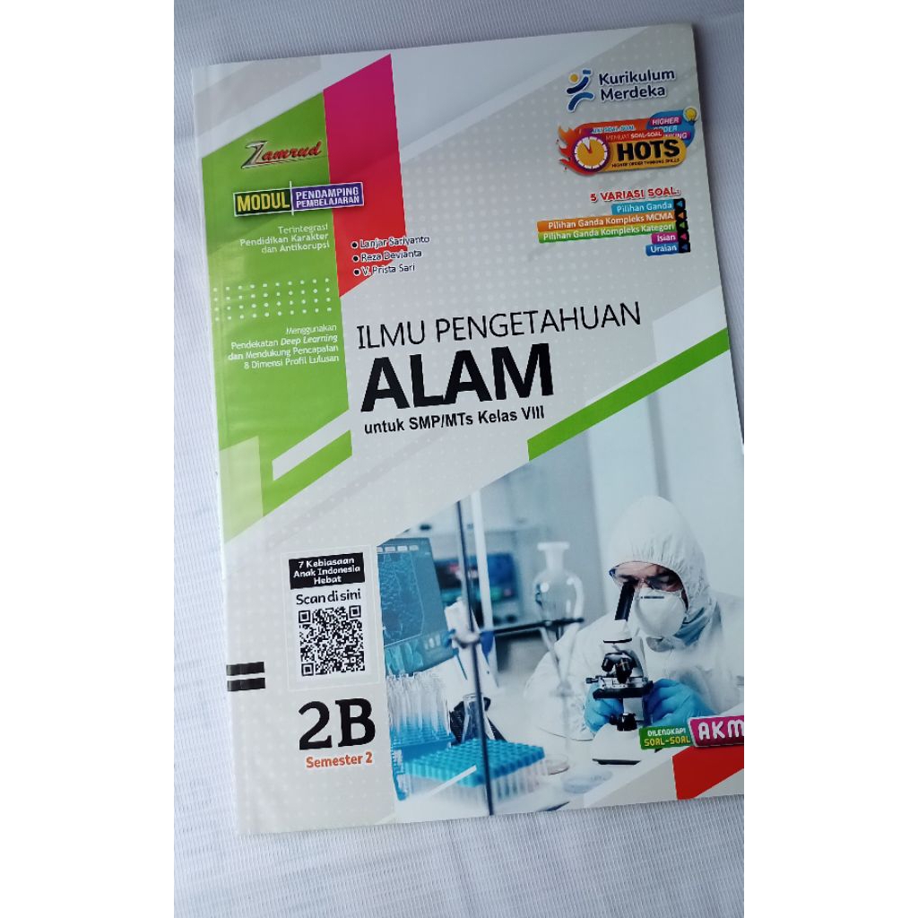 LKS SMP/MTs IPA KELAS 8 SEMESTER 2 KURIKULUM MERDEKA