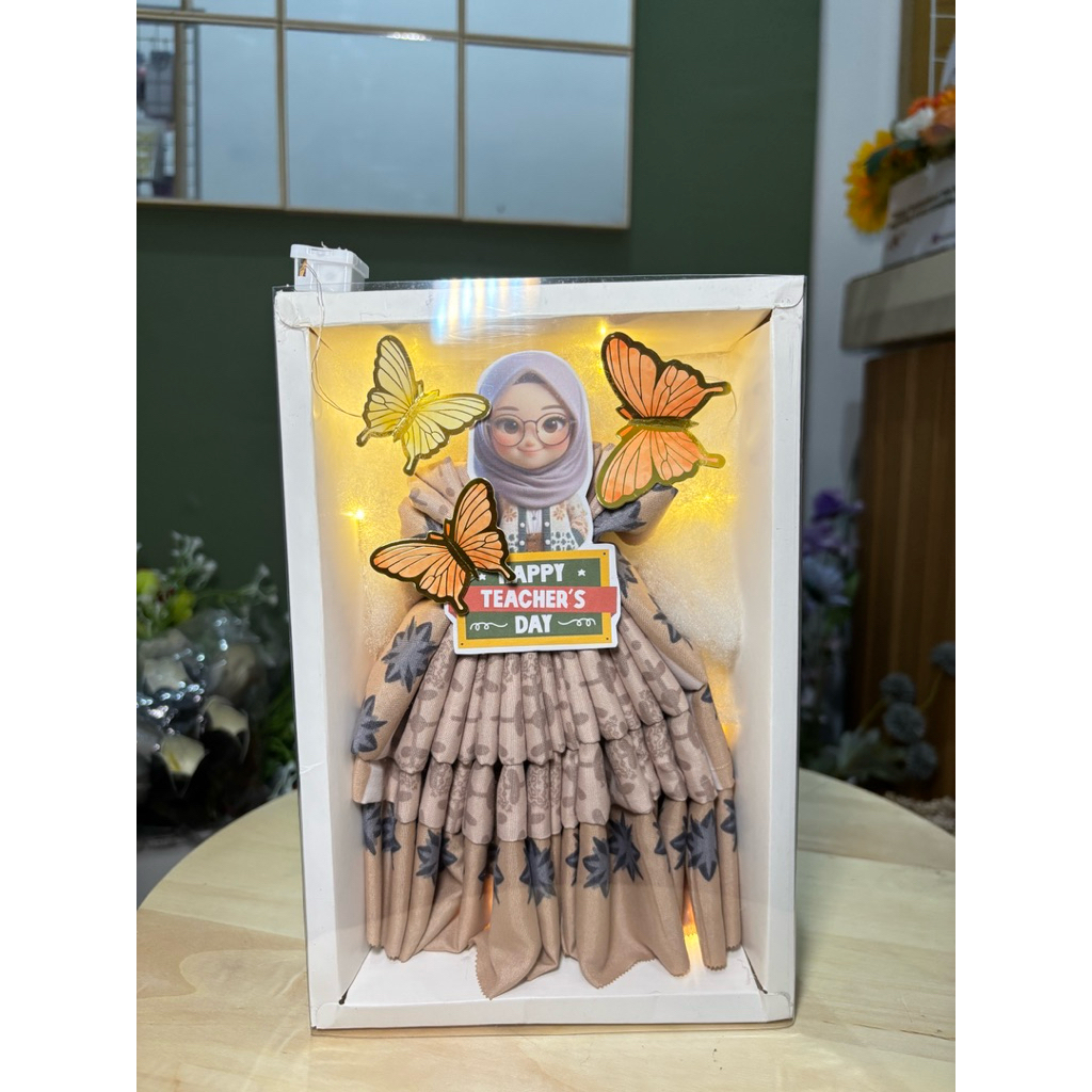 BUKET BOX HIJAB HARI GURU HARI IBU