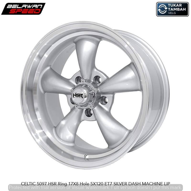 velg mobil bmw velg hsr celtic R17 Ring 17 pcd 5X120-siap kirim