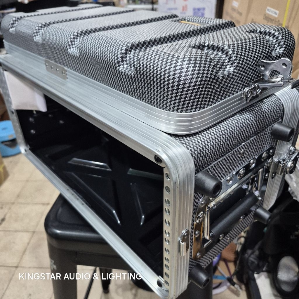 Hardcase PVC BEYER 4U PENDEK Original 4US SHORT Rack Mic DLMS Asesoris Acc Koper Box Kotak Audio Eq 