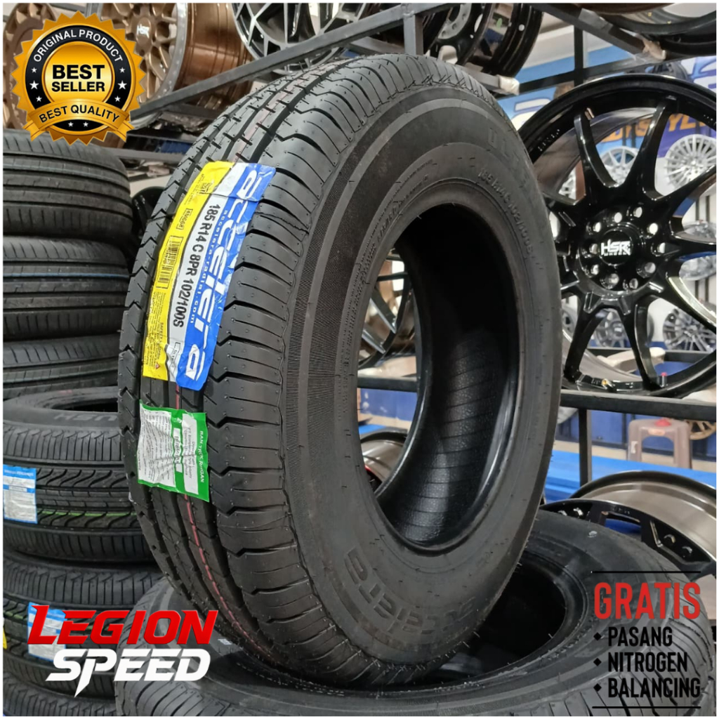 BAN KHUSUS MUATAN R14 MERK ACCELERA ULTRA 3 UKURAN 185 R14 C 8PR BUAT L300 TRAGAH GRANDMAX