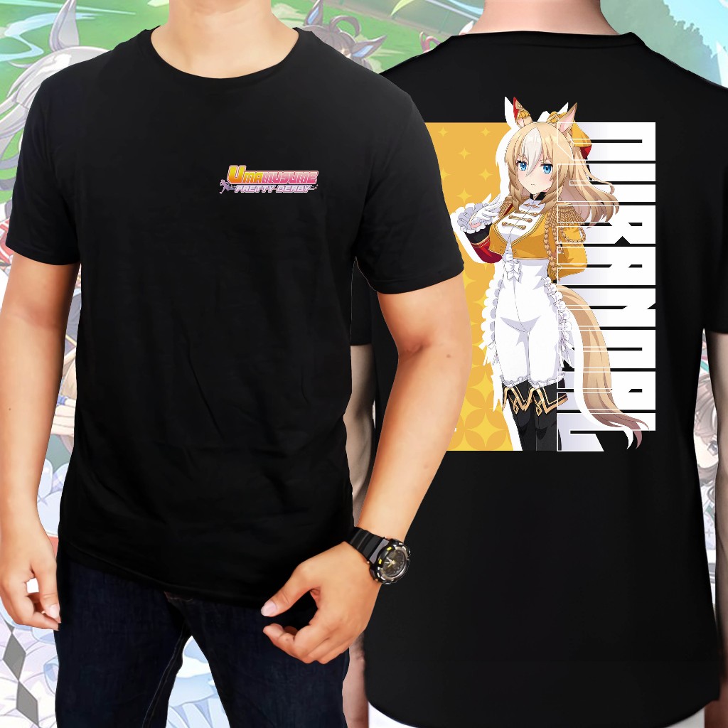 baju Tshirt Game UMA MUSUME Durandal 01  - Baju Wibu - Baju Otaku - Baju pria