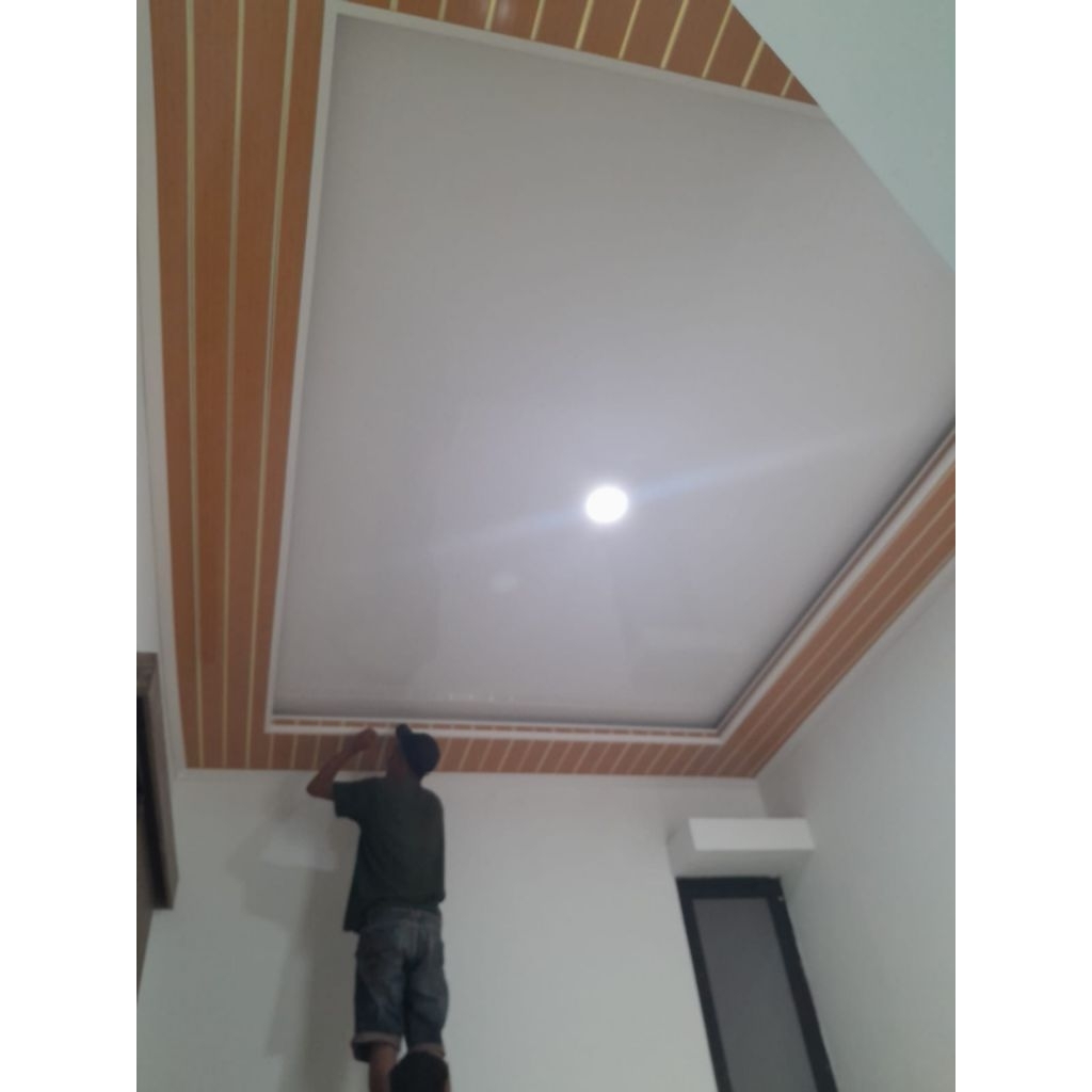 plafon pvc mrek elite terpasang