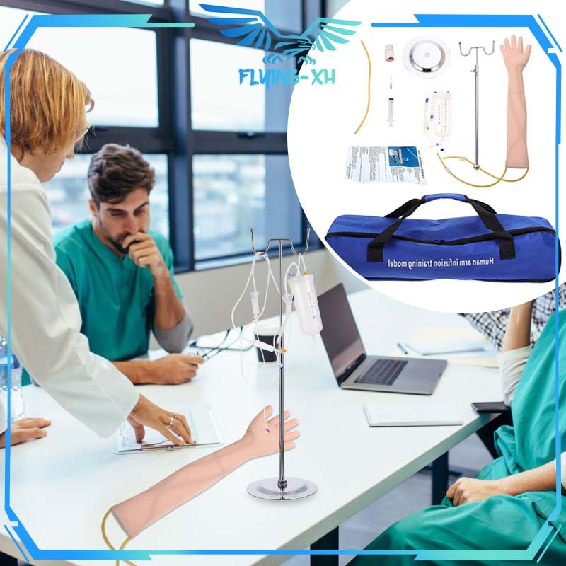 Manekin Lengan Infus Silikon set Manekin Phantom Alat Peraga Alat Peraga Tangan Infus Manekin Phanto