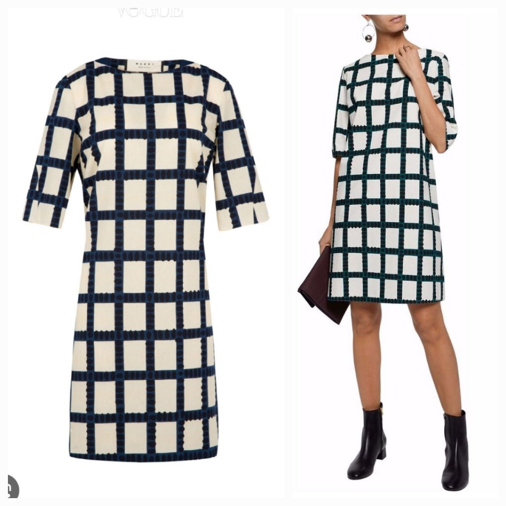 MARNI patter print dress preloved