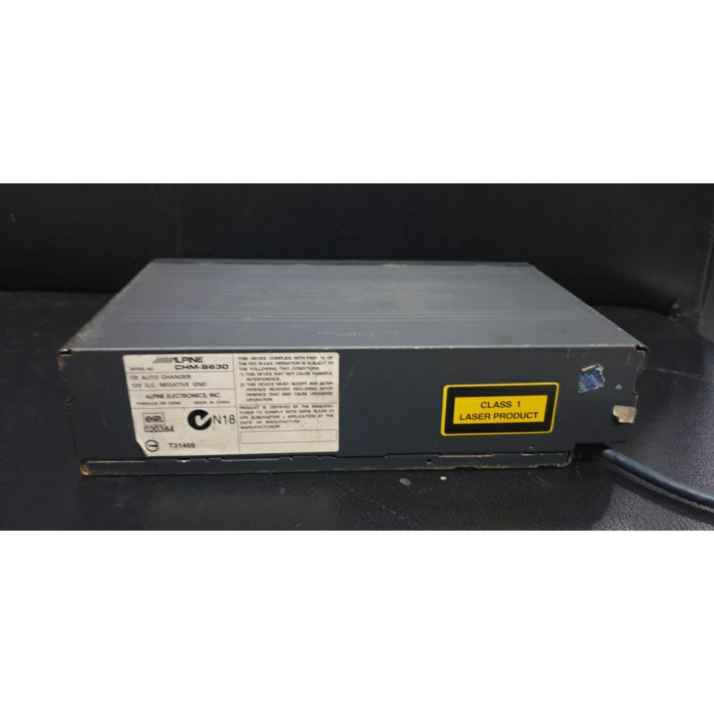 CD Changer Alpine CHMS630  untuk audio mobil jadul untested