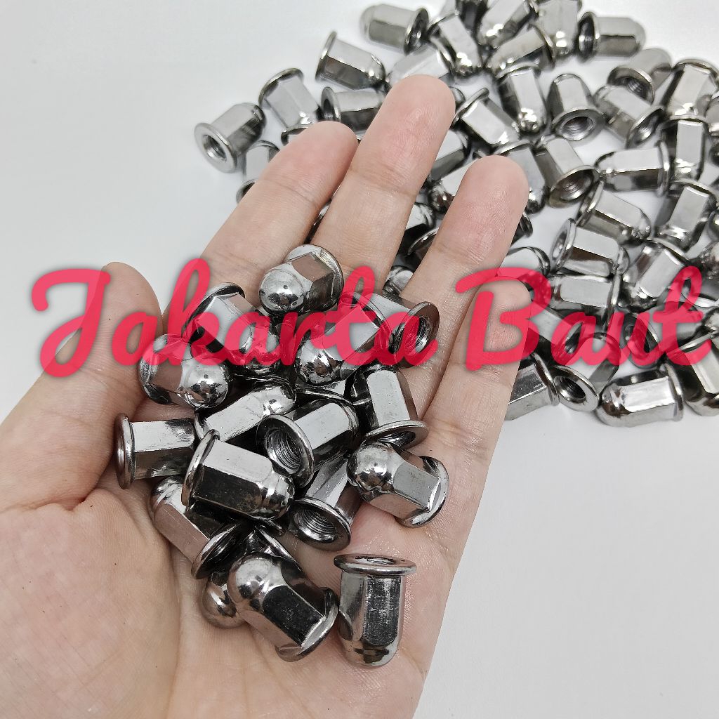 Mur Topi Knalpot M7 Baut 11 Kunci 10 Vario Beat PCX